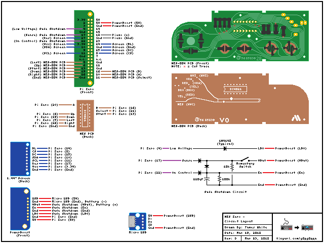 NES Controller Handheld - Circuit Layout.png